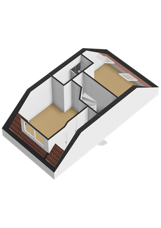 Floorplan - Nieuwstraat 22, 2223 BR Katwijk aan Zee